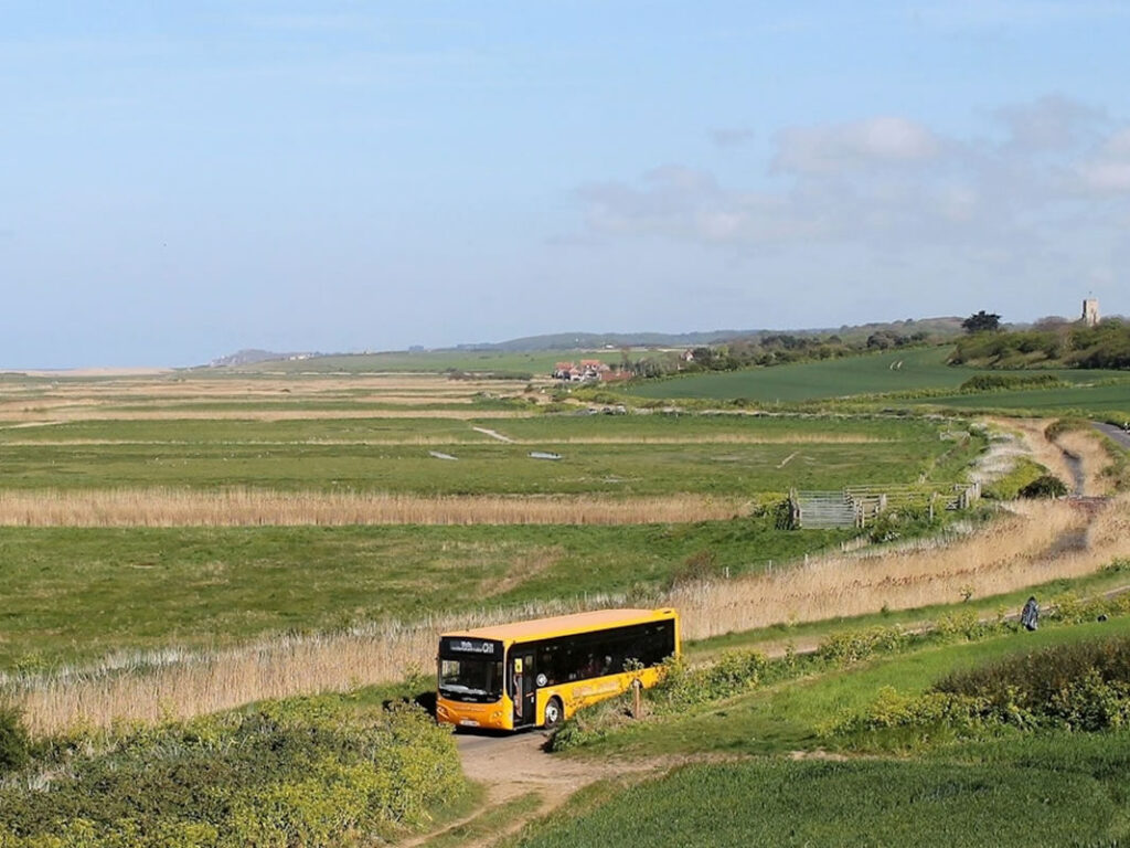 Bus rides along North Norfolk Coast