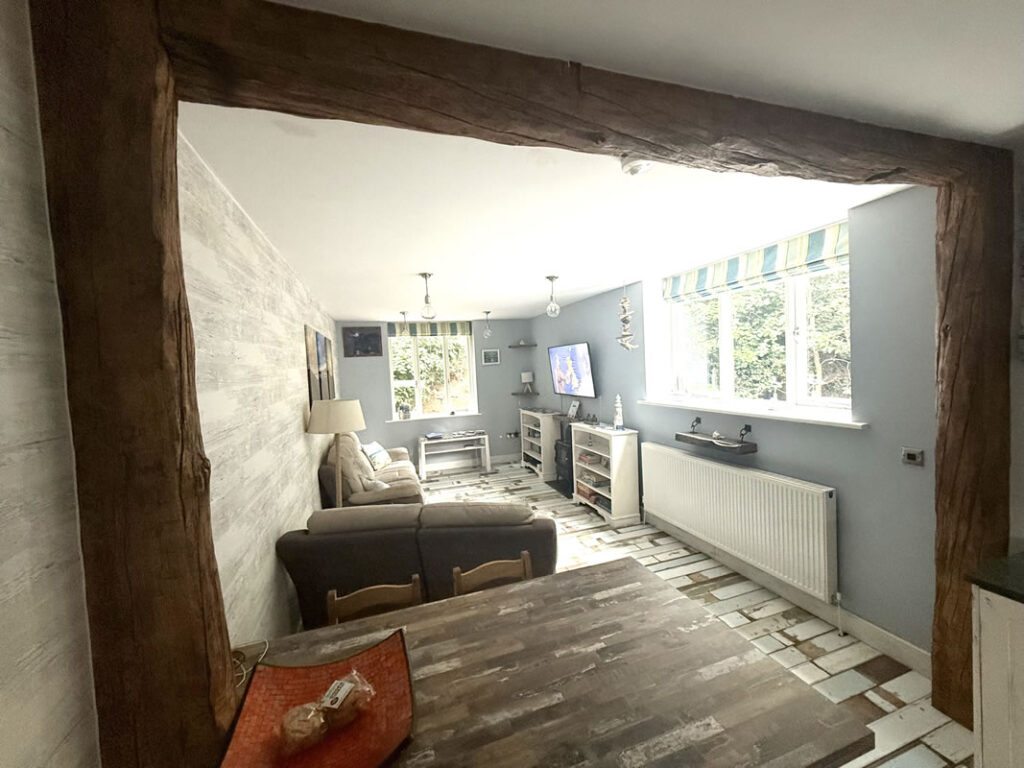 Apartment Dining area and Living Room